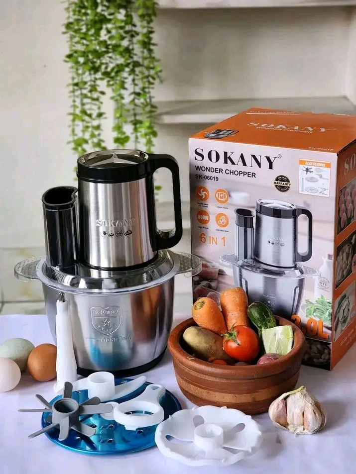 SOKANY 6 IN 1 Wonder Chopper (3.0L)
